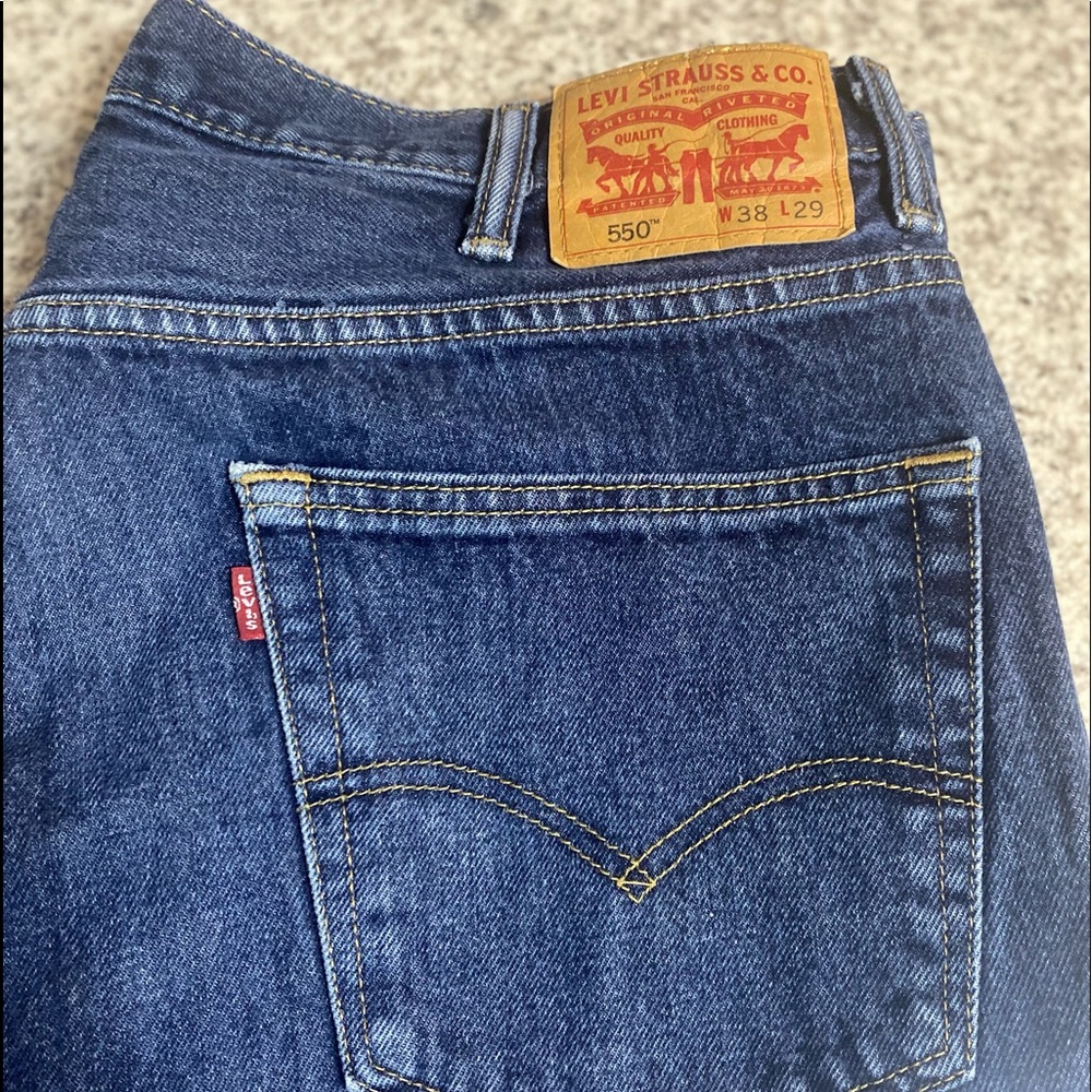 Mens Levi’s Denim Jeans Size 38x29